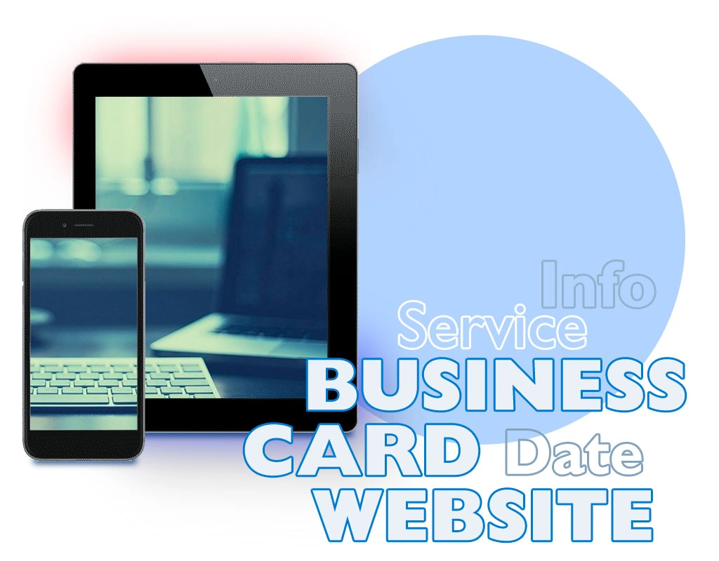 Business card website Dimax Group